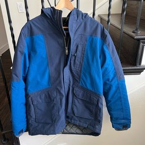 Boys Lands End Ski Jacket Size XL 18-20